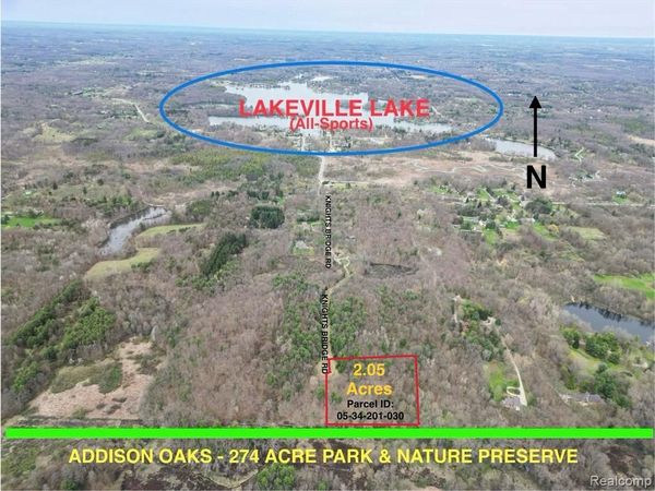 2.05 Acres VL - KNIGHTS BRIDGE Road, Addison Twp, MI 48367
