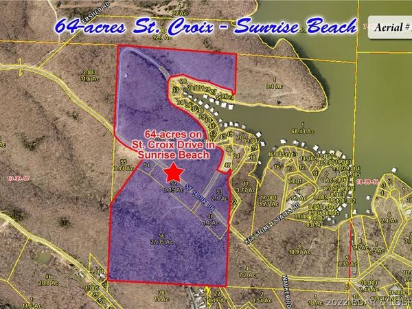 64 acres St Croix Drive, Sunrise Beach, MO 65079
