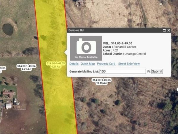 Burrows Road, Unadilla, NY 13849