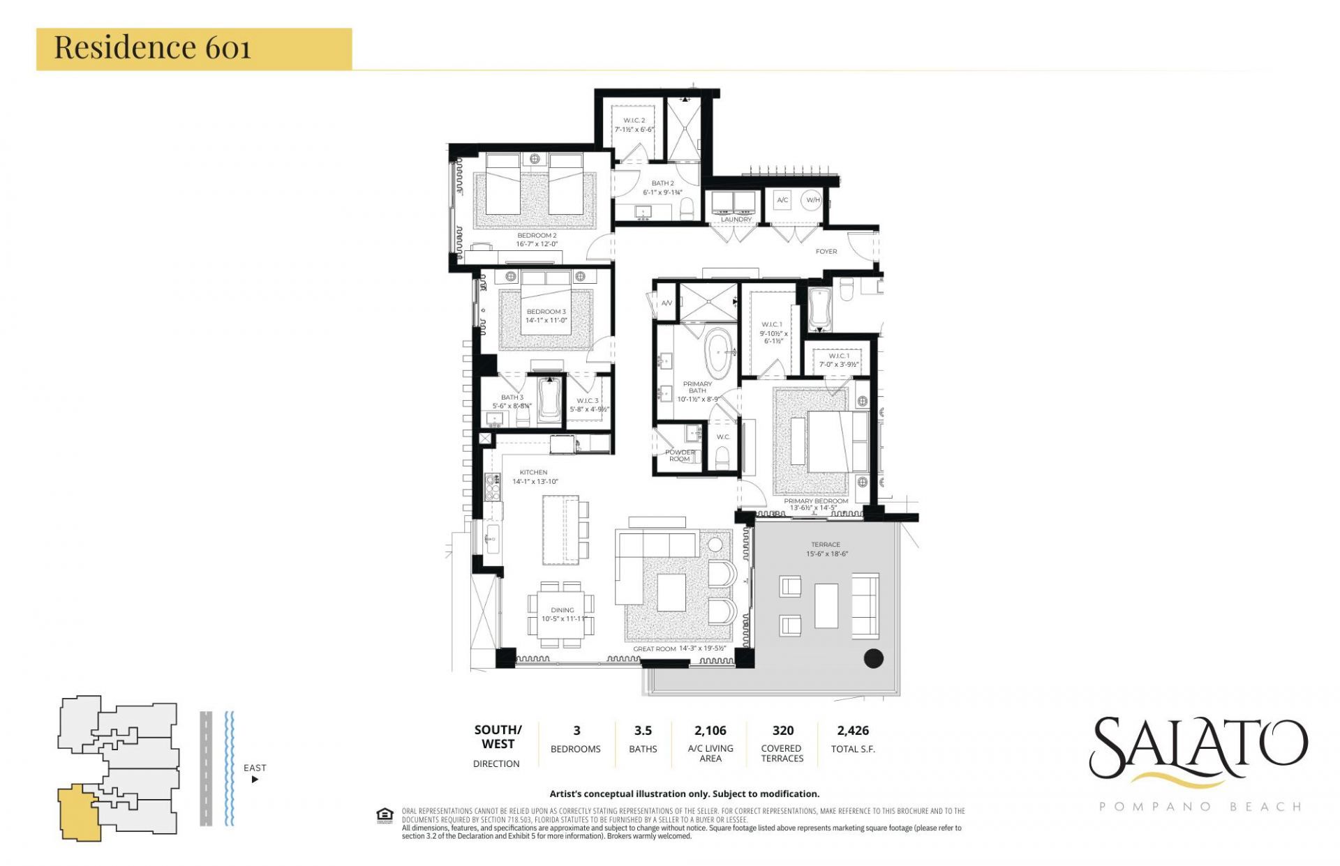 305 Briny Avenue, Unit 601, Pompano Beach, FL 33062 Photo