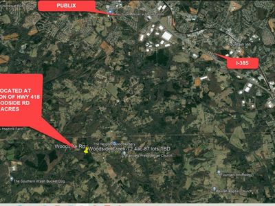 Hwy 418 At Woodside Road, Simpsonville, SC 29680
