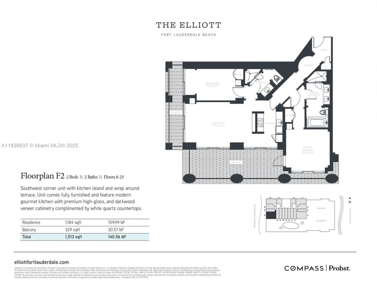 551 N Fort Lauderdale Beach Blvd, Unit R2205, Fort Lauderdale, FL 33304 Photo