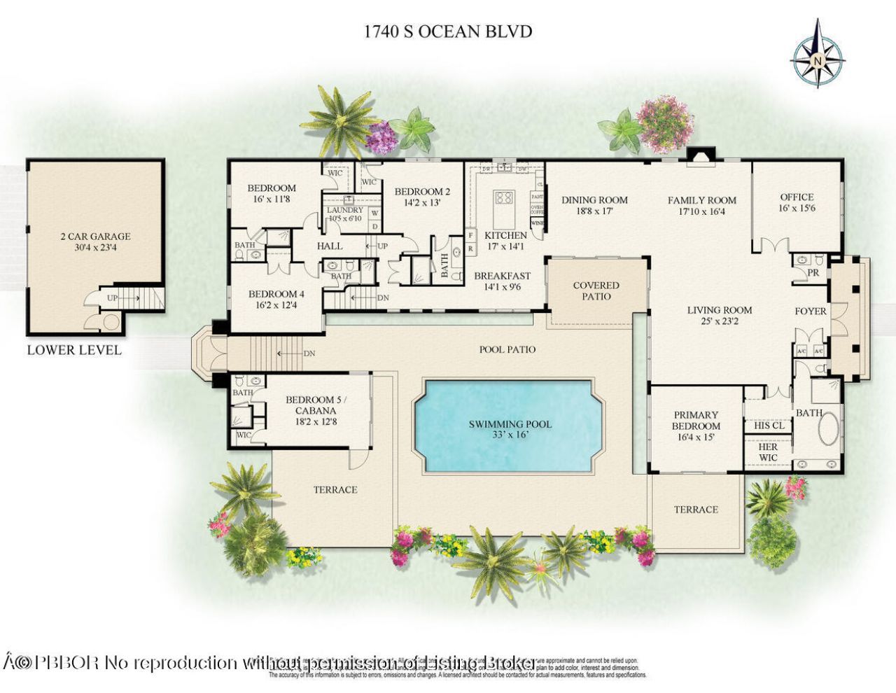 1740 S Ocean Boulevard, Palm Beach, FL 33480 Photo