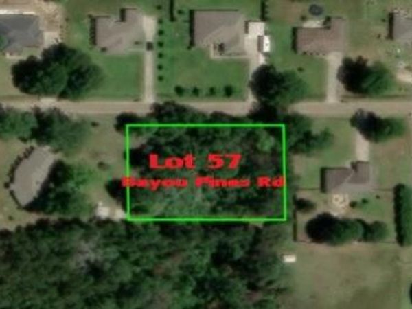 TBD Land Bayou Pines Lot 57, DeRidder, LA 70634
