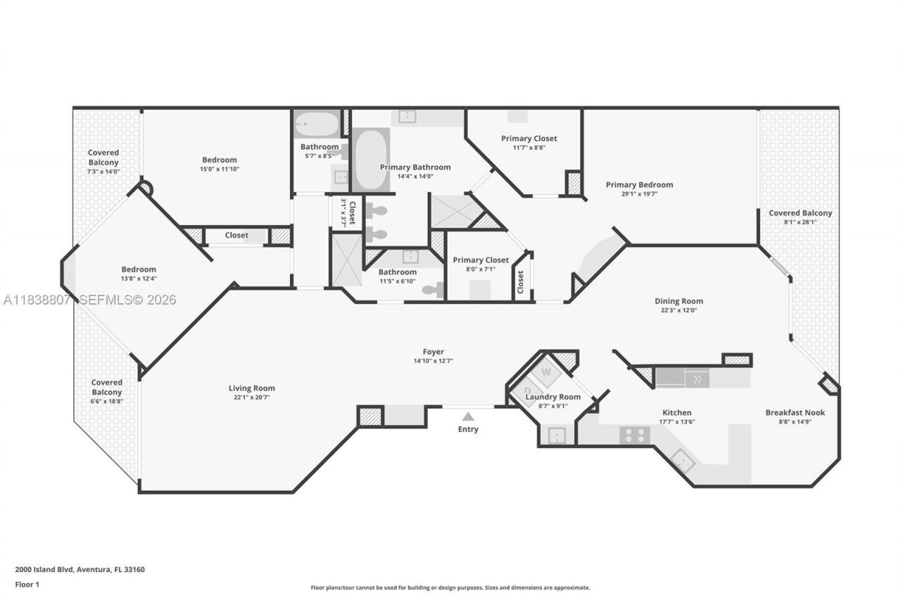 2000 Island Blvd, Unit 2409, Aventura, FL 33160 Photo