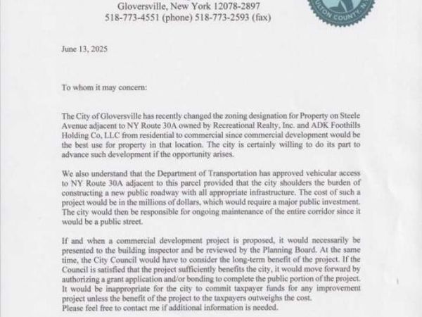 L25 Route 30A and Steele Avenue, Gloversville, NY 12078