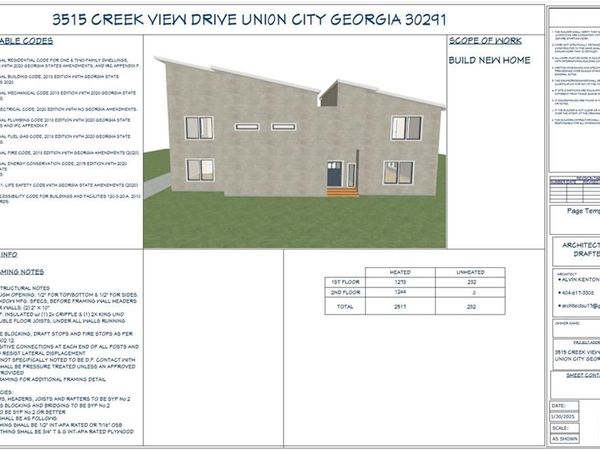 3515 Creekview Drive, Union City, GA 30291