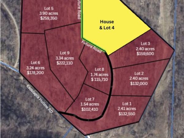 All Lots Esculapia Hollow Road, Rogers, AR 72758