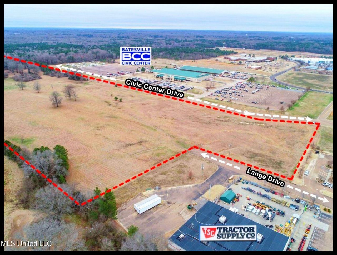 0 Civic Center Drive, Batesville, MS 38606 Main Photo