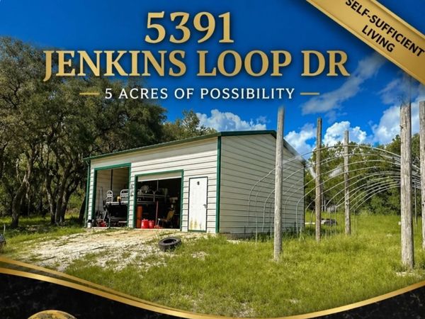 5391 JENKINS LOOP DRIVE, KEYSTONE HEIGHTS, FL 32656