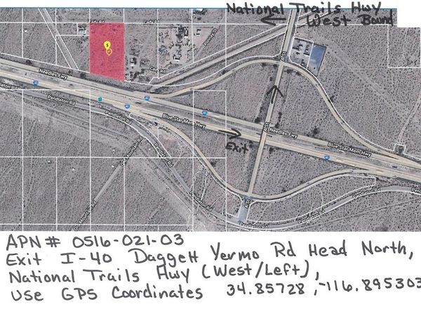 3 Cady, Daggett, CA 92327