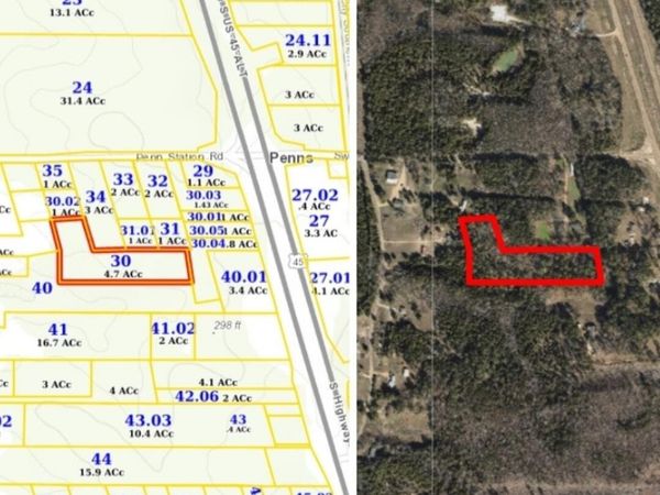 0 Penn Station Rd, Crawford, MS 39743