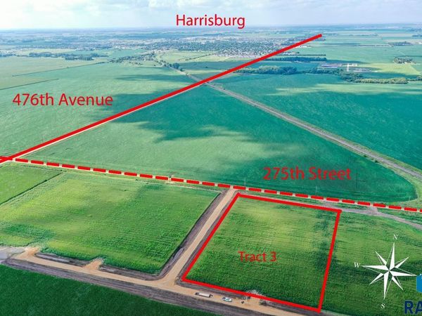 TRACT 3 DAKOTA FARMS Ave, Harrisburg, SD 57032