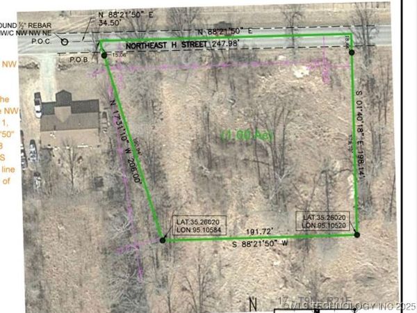 NE H. Street , Stigler, OK 74462