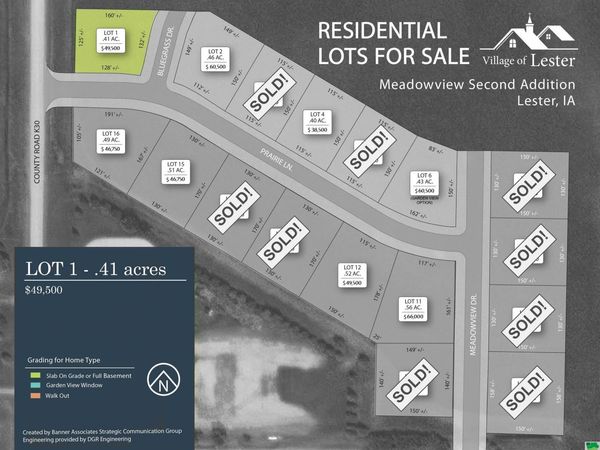 500 Prairie Lane, Lester, IA 00000