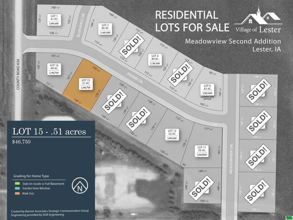 503 Prairie Lane, Lester, IA 00000