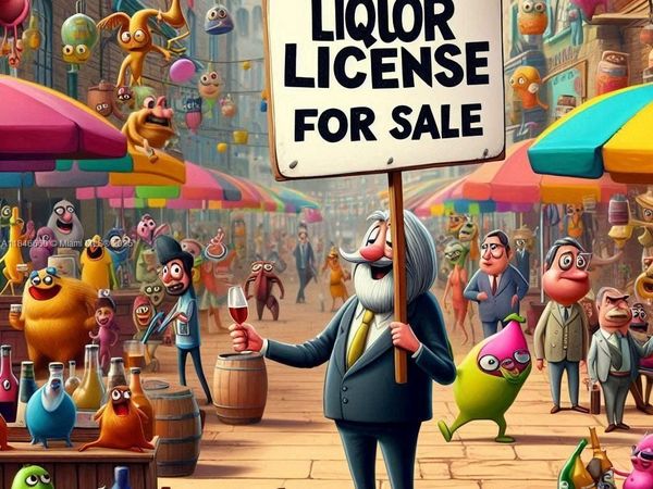 Liquor License For Sale Available in Florida, Miami, FL 33196