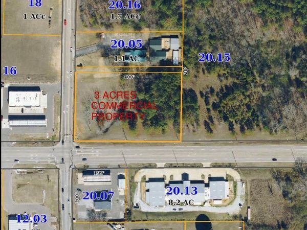 (3 acres) S. Thomas St., Tupelo, MS 38801
