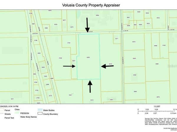 125 W 1ST AVENUE, PIERSON, FL 32180