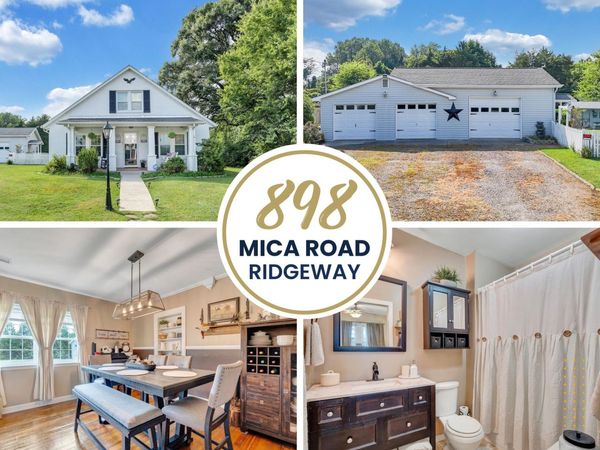 898 Mica RD, Ridgeway, VA 24148