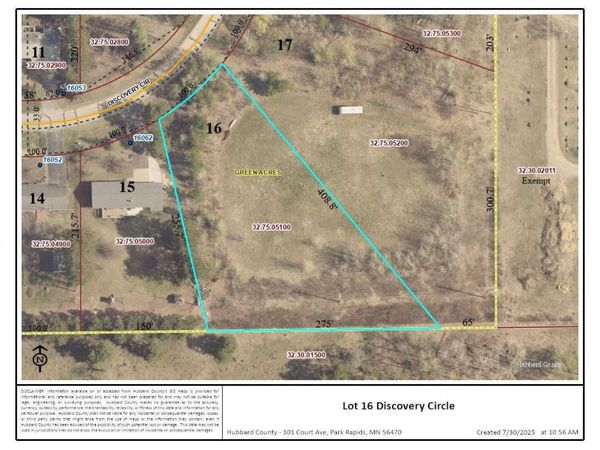 Lot 16 Discovery Circle, Park Rapids, MN 56470