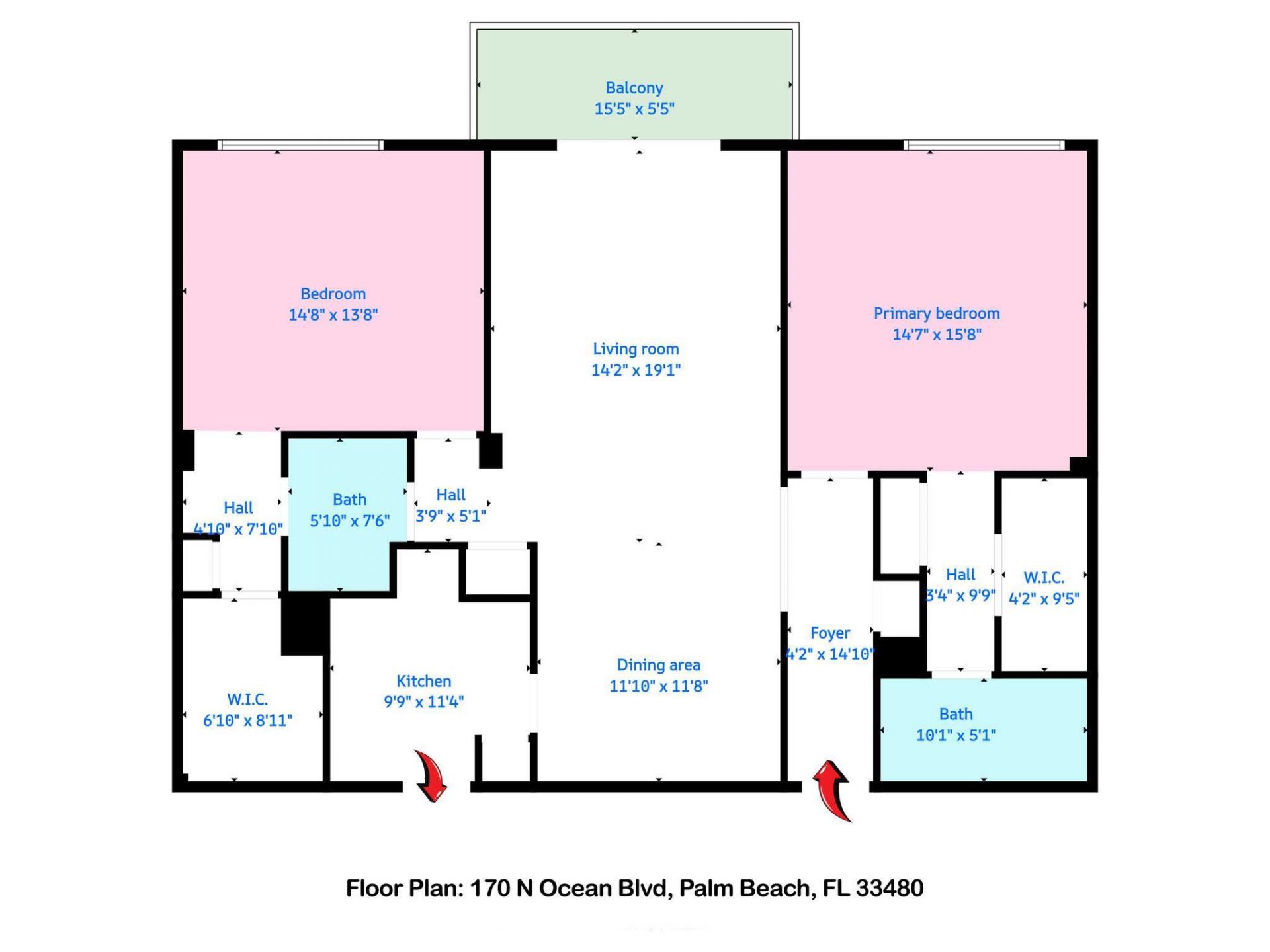 170 N Ocean Boulevard, Unit 508, Palm Beach, FL 33480 Photo