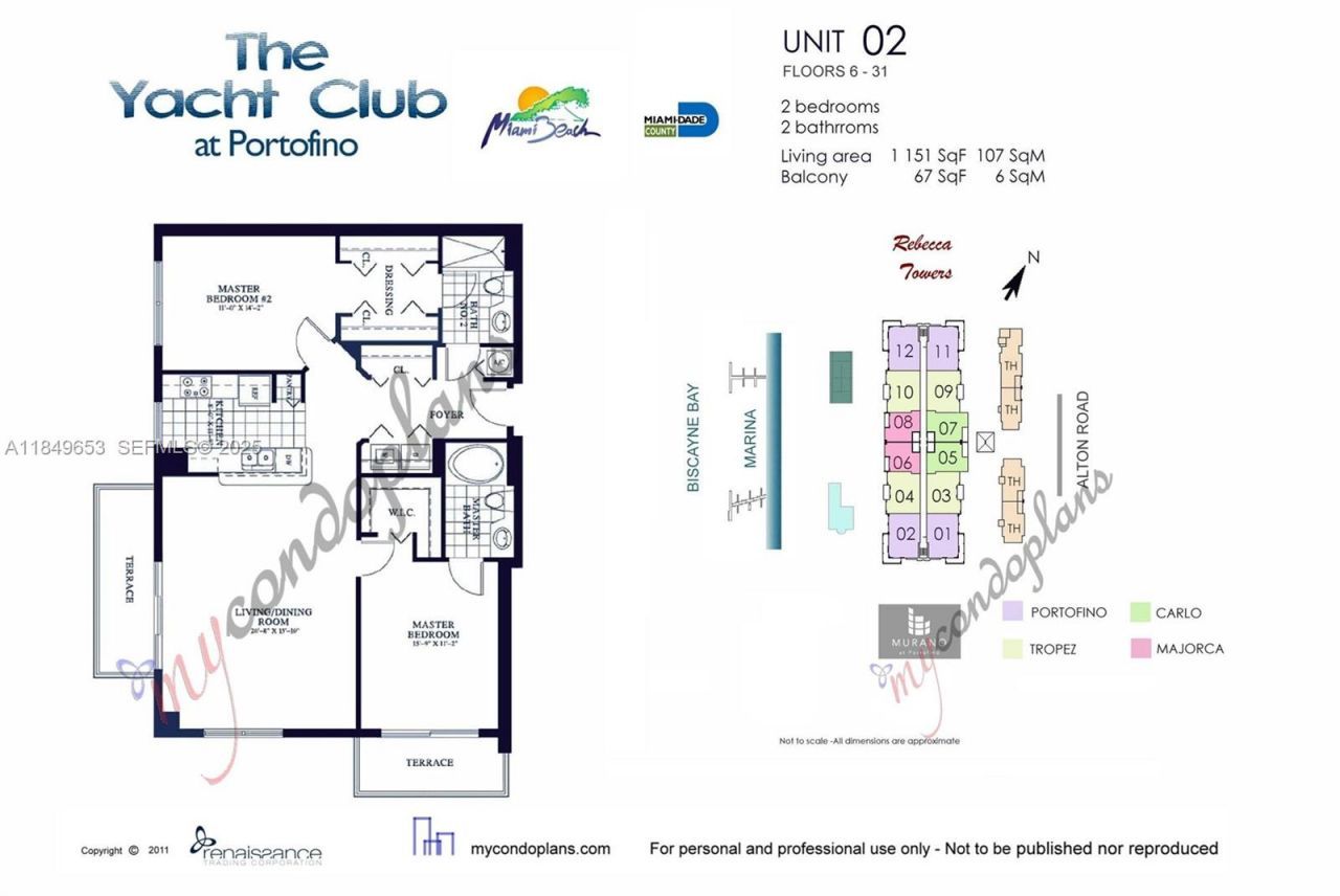 90 Alton Rd, Unit 2702, Miami Beach, FL 33139 Photo