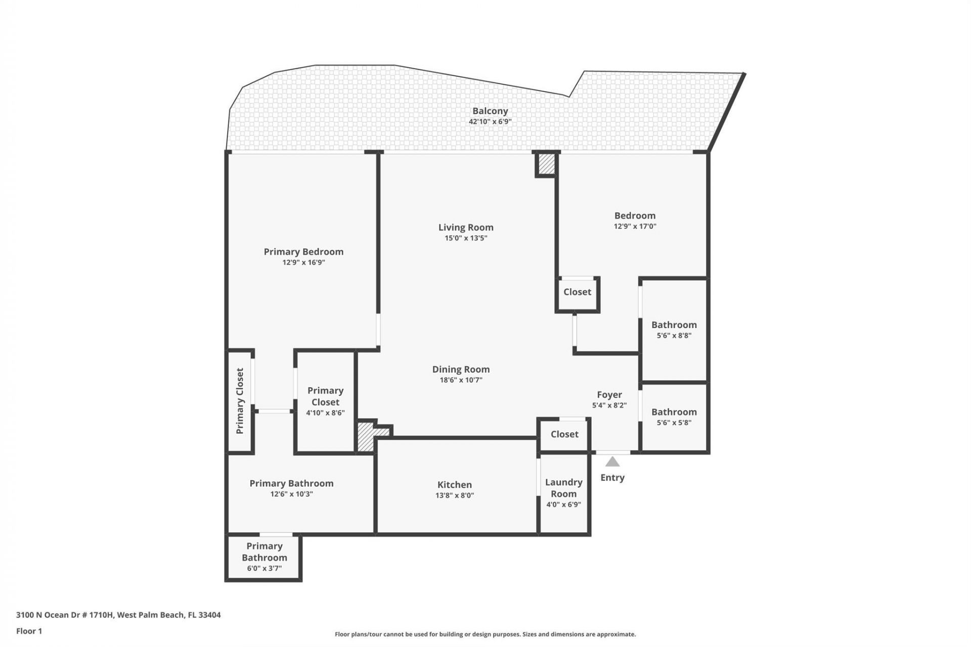 3100 N Ocean Drive, Unit H-1710, Singer Island, FL 33404 Photo