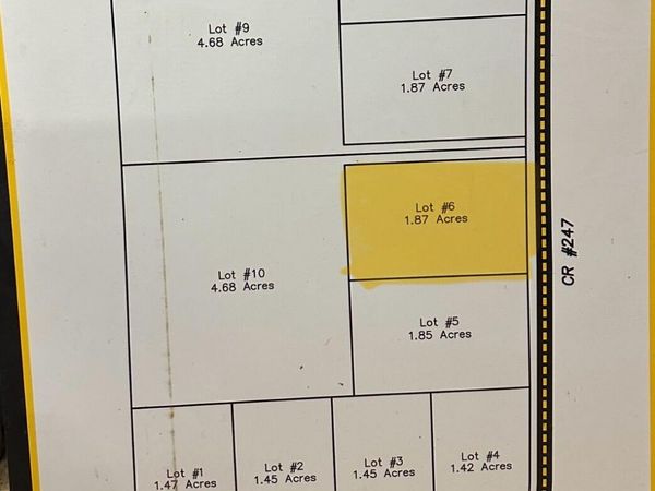 Lot 6 CR 247, Blue Springs, MS 38828