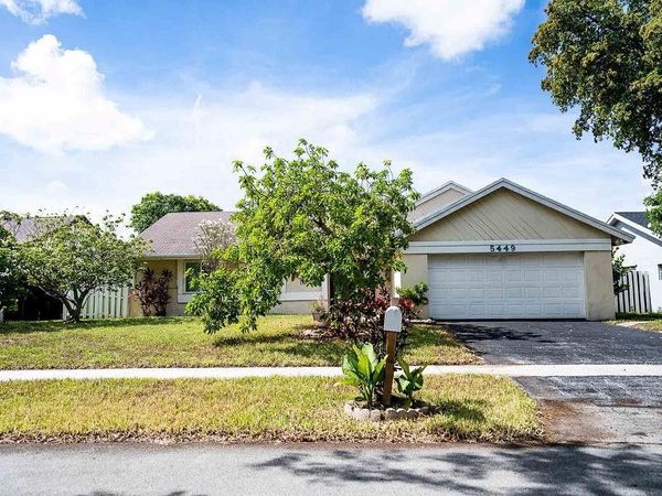 5449 NW 56th Court, Tamarac, FL 33319