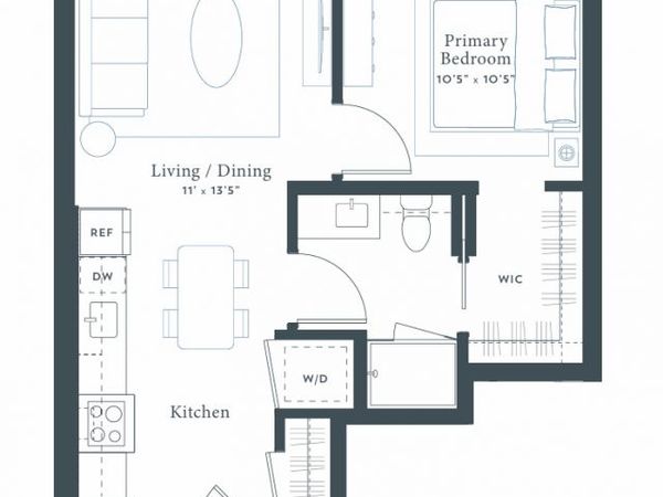 1302 2nd, Unit A208, Taylor, TX 76574