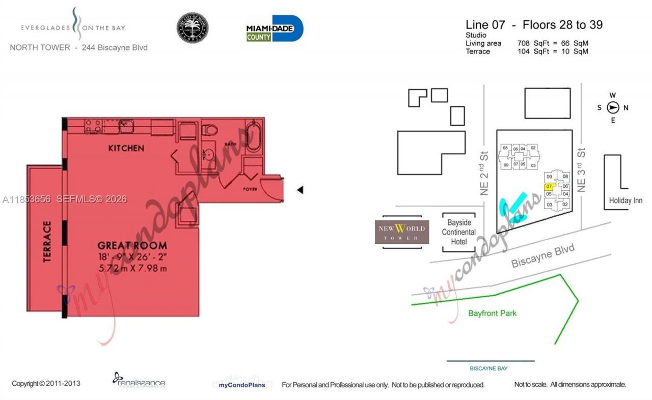 244 Biscayne Blvd, Unit 3707, Miami, FL 33132 Photo