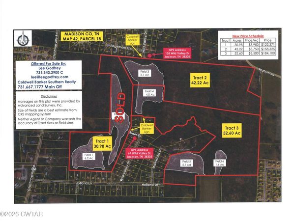 0 Wild Valley Drive & Watson Road, Jackson, TN 38305