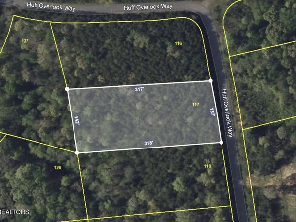 0 Lot 117 Huff Overlook Way, Del Rio, TN 37727