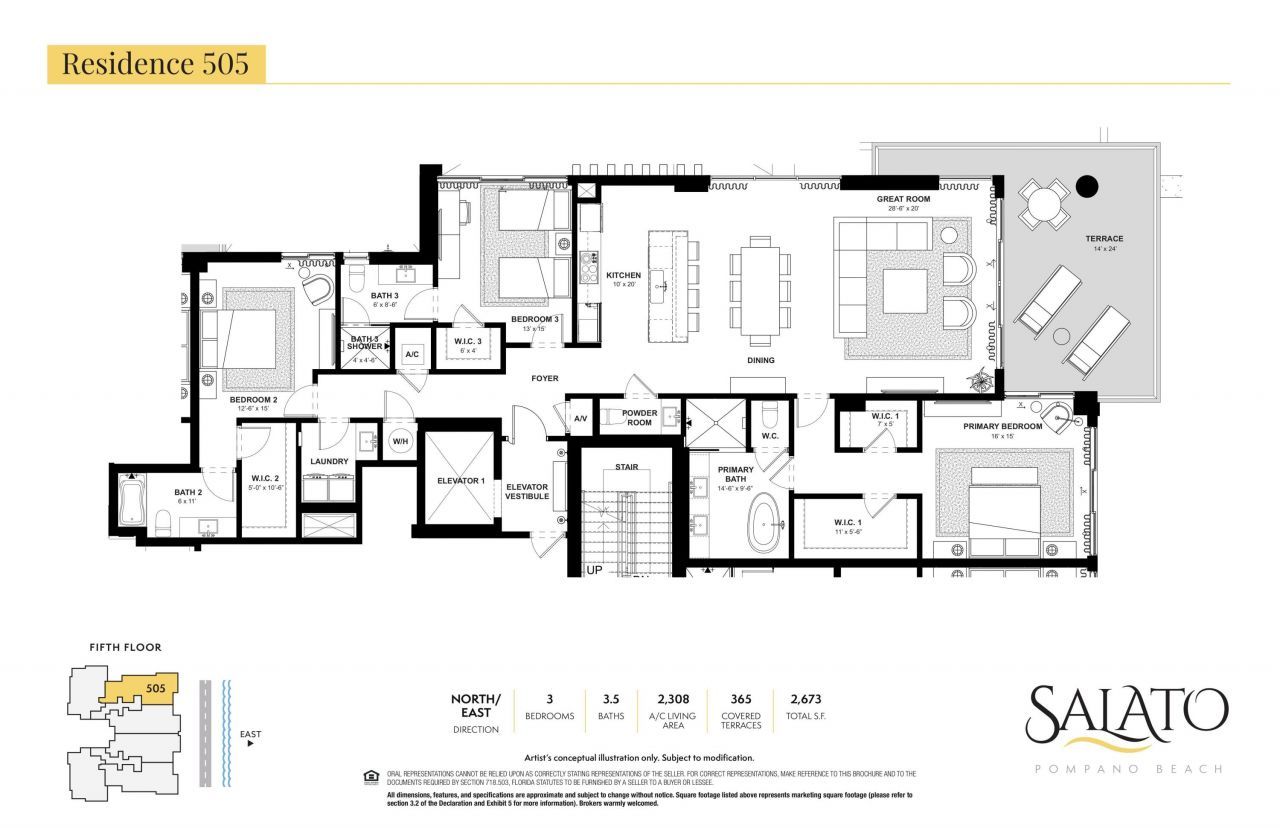 305 Briny Avenue, Unit 505, Pompano Beach, FL 33062 Photo