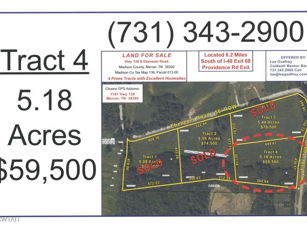 0 138 Highway, Mercer, TN 38392
