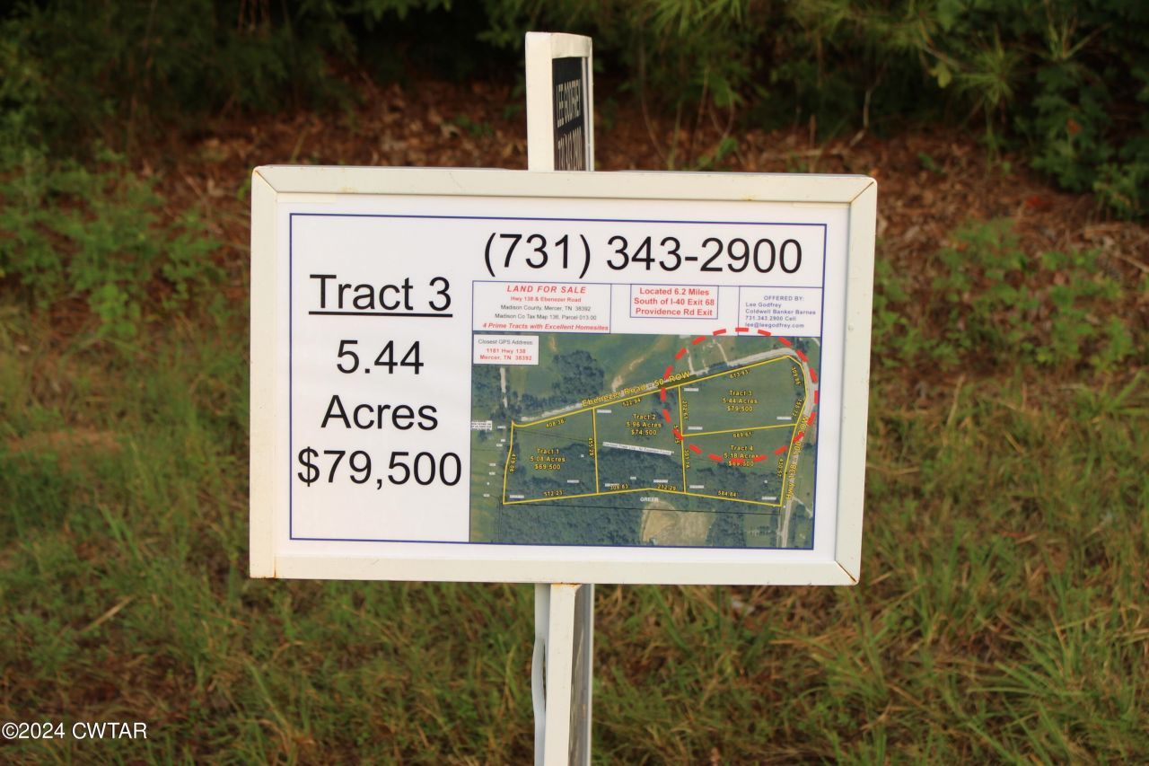 Tract 3, 138 Highway, Mercer, TN 38392 Main Photo