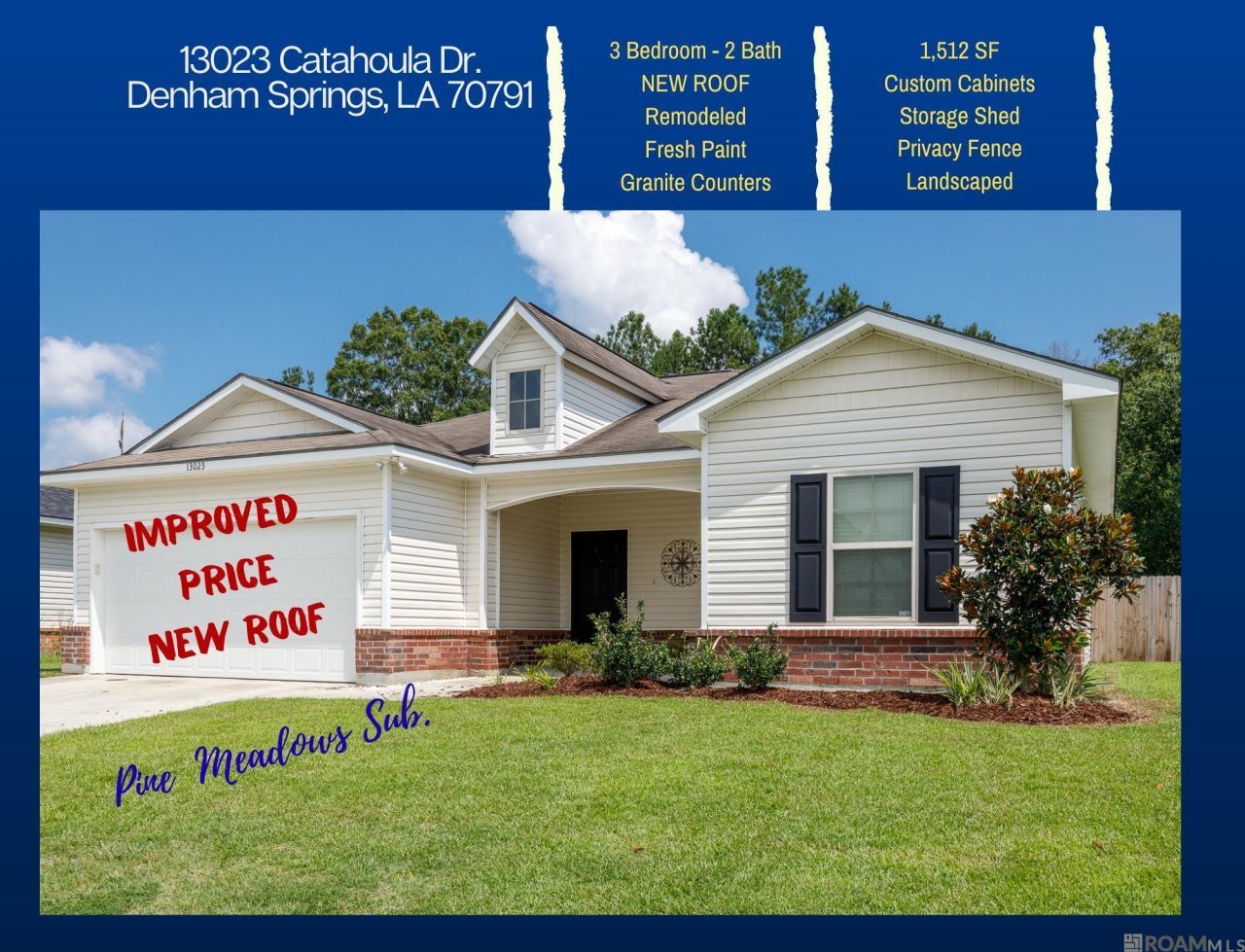 13023 Catahoula Dr, Denham Springs, LA 70726 Main Photo