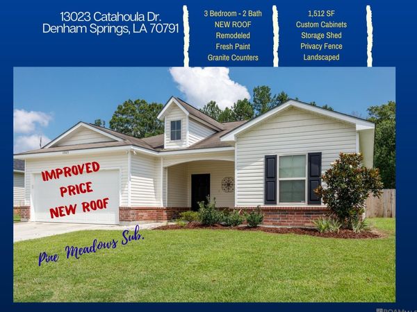 13023 Catahoula Dr, Denham Springs, LA 70726