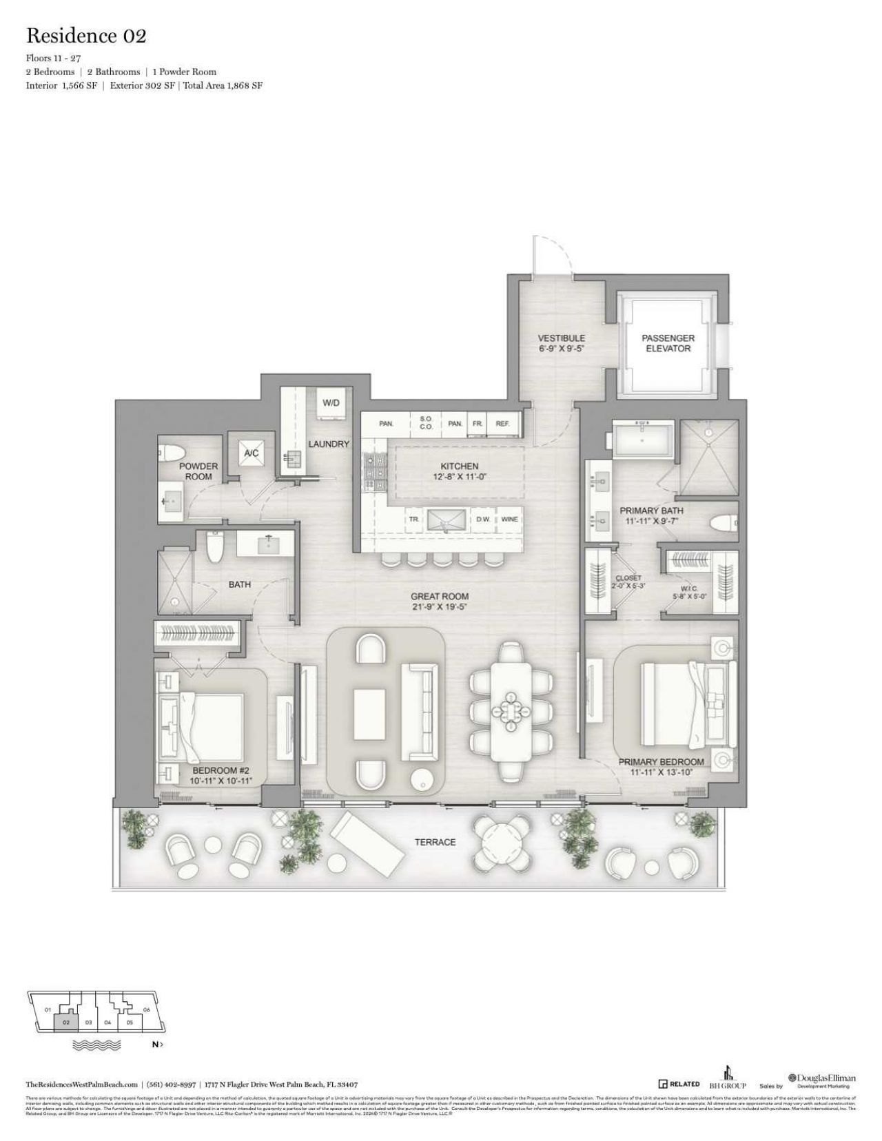 1717 N Flagler Drive, Unit 2302, West Palm Beach, FL 33407 Photo