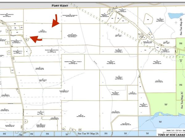 Map2B Lot 45A off Coulombe Road, New Canada, ME 04743