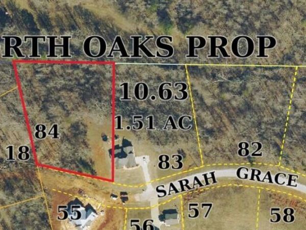 Lot 84 Sara Grace Ln., New Albany, MS 38652