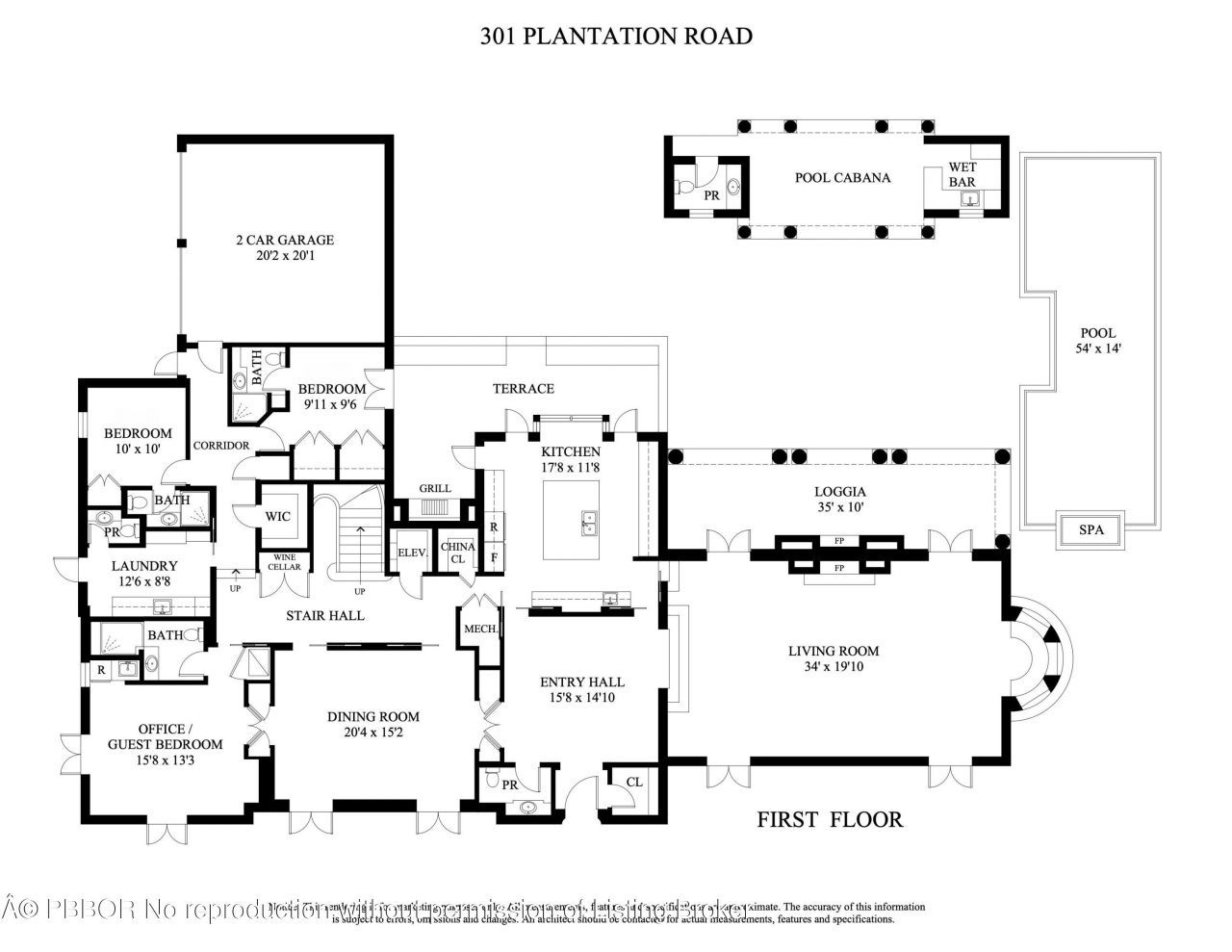 301 Plantation Road, Palm Beach, FL 33480 Photo