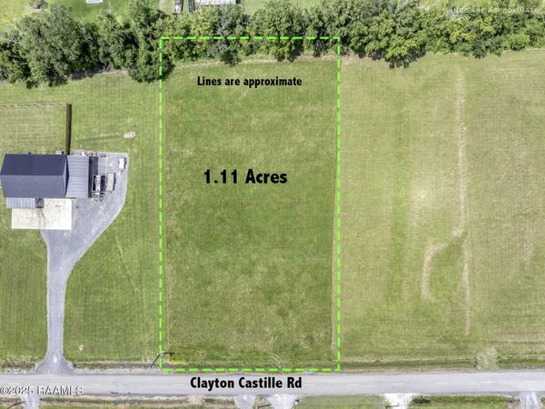 1079 Clayton Castille Road, Breaux Bridge, LA 70517