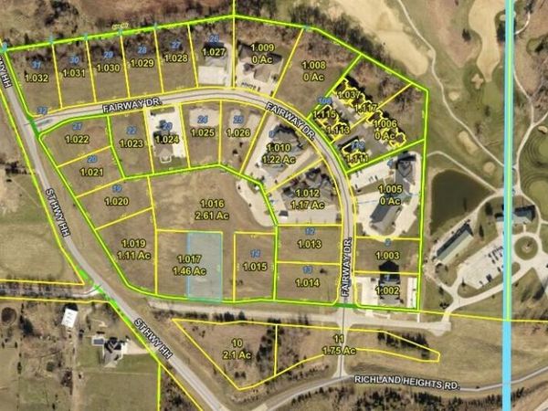 Lots 16-17 FAIRWAY Drive, Fulton, MO 65251