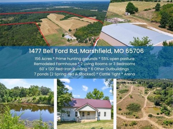 1477 Bell Ford Road, Marshfield, MO 65706