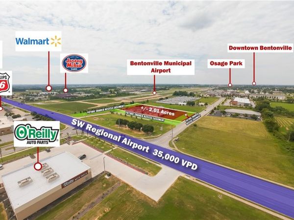 404 SW Regional Airport Boulevard, Unit Lot 2, Bentonville, AR 72713