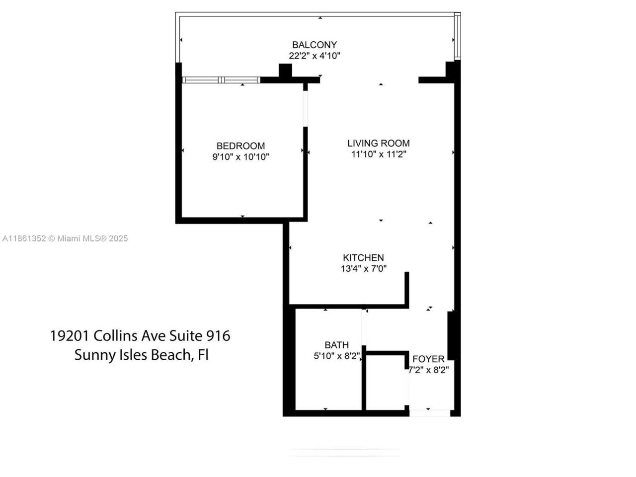 19201 Collins Ave, Unit 916, Sunny Isles Beach, FL 33160 Photo