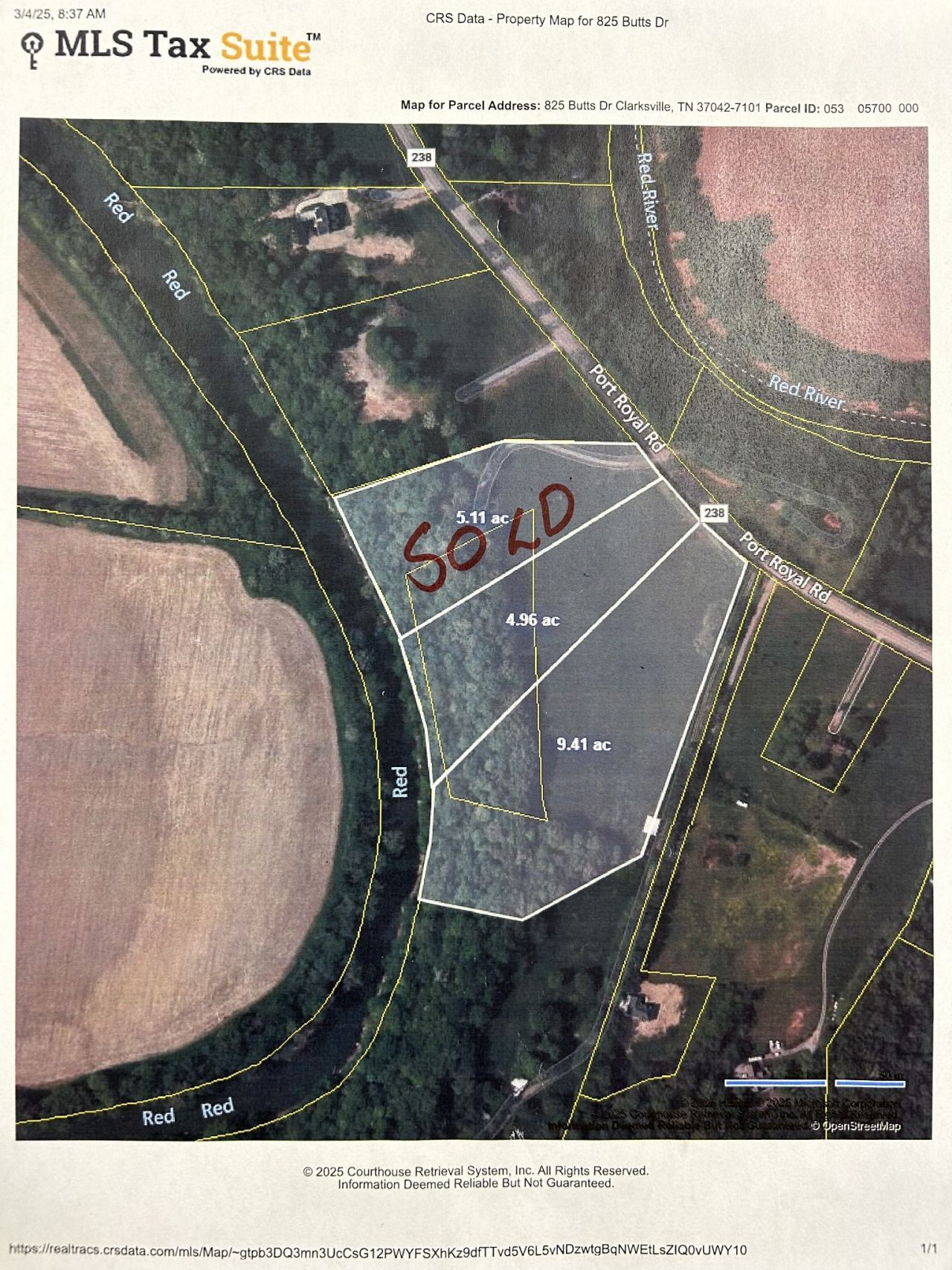 0 Port Royal Road , Adams, TN 37010 Main Photo