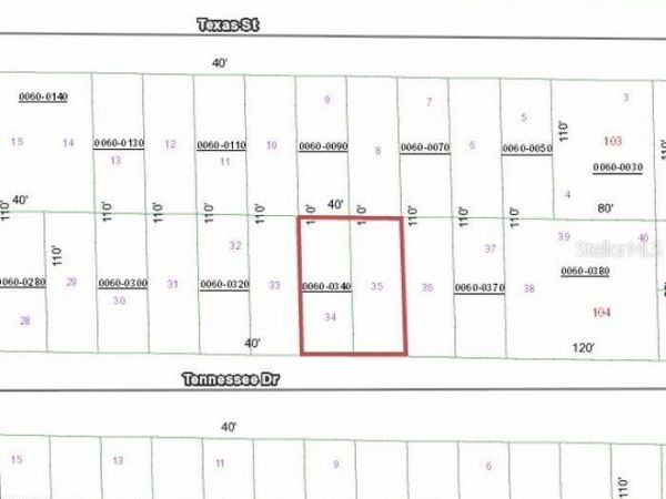 112 & 114 TENNESSEE DRIVE, HAWTHORNE, FL 32640